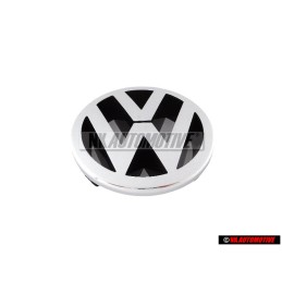 VW Originale Fronte Logo Emblema Simbolo Cromo - 1T0853601A