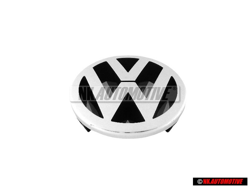 VW Originale Fronte Logo Emblema Simbolo Cromo - 1T0853601