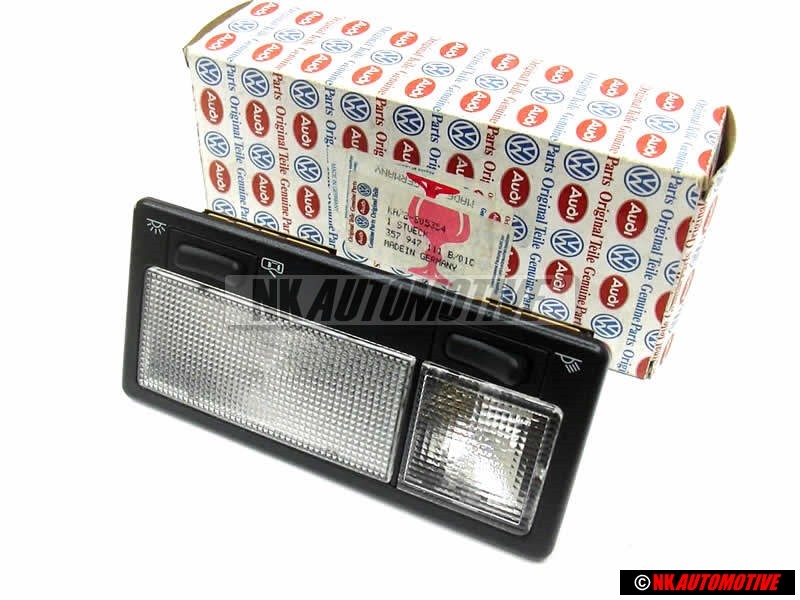 VW Originale Plafoniera E Spot Di Lettura Con Ritardo - 357947111B 01C