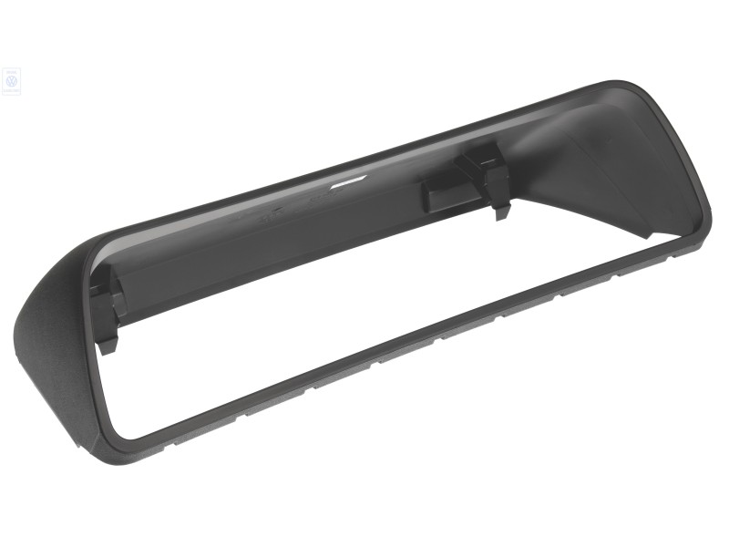 VW Originale Copertura Per Scatola Portastrumenti Nero Satinato - 251957081 01C