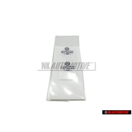 VW Originale V6 Posteriore Logo Emblema Scritta Cromo Rosso - 1J0853675H GQF