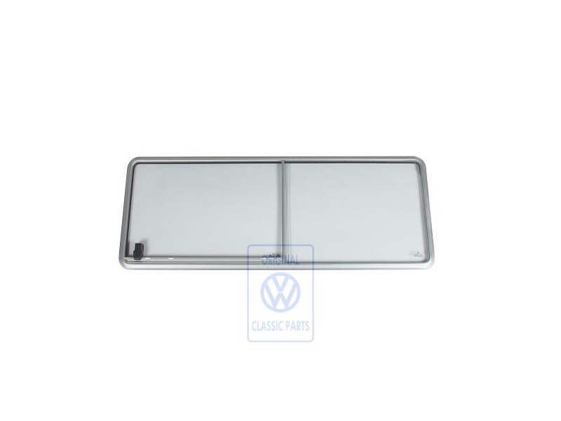 VW Originale Finestrino Scorrevole Completo Color Cromo - 253847712 908