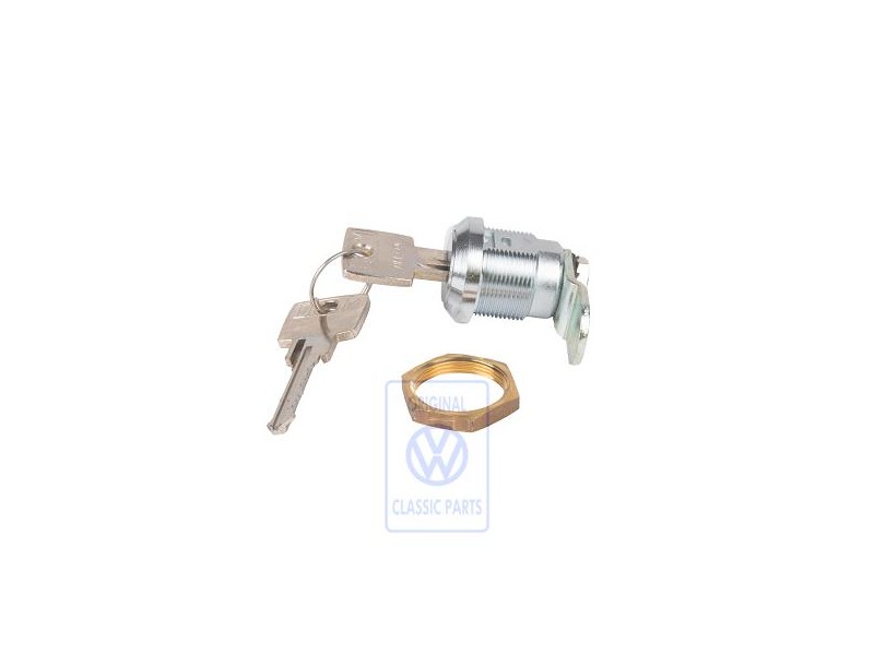 VW Originale Serratura Con Chiavi - 255070661