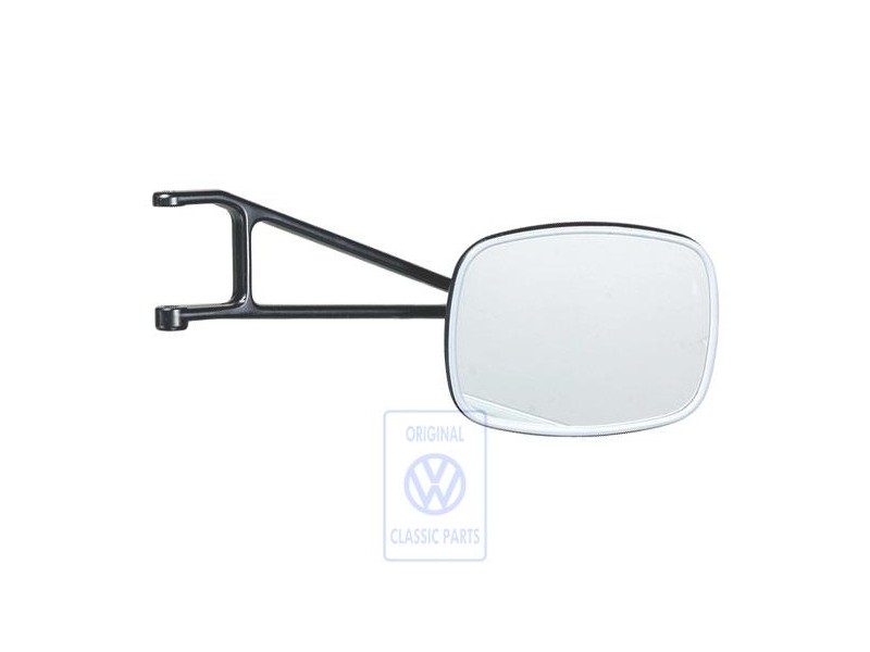 VW Originale Specchietti Esterni (Convessi) Grigio Asfalto - 261857513B 04C