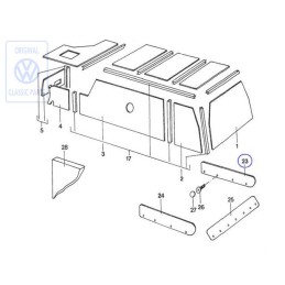 VW Originale Mascherina - 281070004D