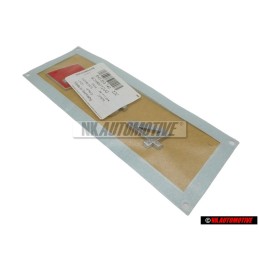 Audi Originale RS4 Posteriore Logo Emblema Scritta Cromo Rosso - 8H0853740 2ZZ