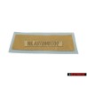 Audi Originale RS4 Posteriore Logo Emblema Scritta Cromo Rosso - 8H0853740 2ZZ