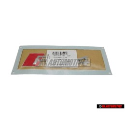 Audi Originale RS4 Posteriore Logo Emblema Scritta Cromo Rosso - 8H0853740 2ZZ