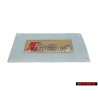 Audi Originale RS4 Lato Logo Emblema Simbolo Cromo Rosso - 8E0853601