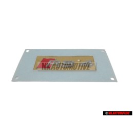 Audi Originale RS4 Lato Logo Emblema Simbolo Cromo Rosso - 8E0853601
