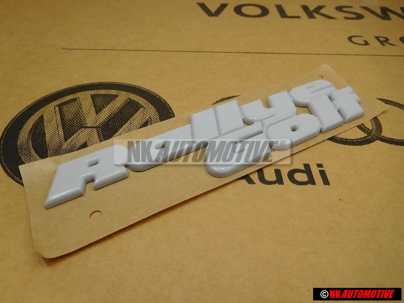 VW Originale RALLYE GOLF Posteriore Logo Emblema Scritta - 191853675C GRU