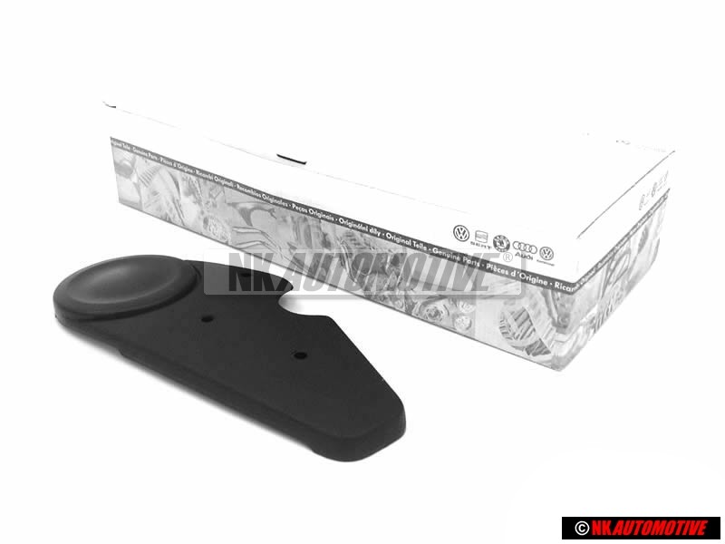 VW Originale Rivestimento Senza Foro Nero Satinato - 191881477 LX6
