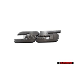 VW Originale LT35 Fronte Logo Emblema Scritta Argento Spazzolato - 291853687AF