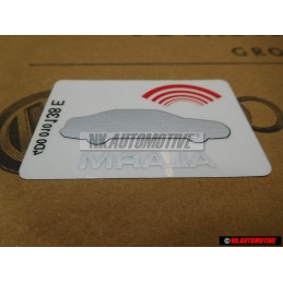VW Originale Etichetta 'Alarm' - 443010112Q