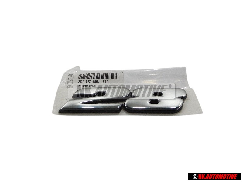 VW Originale LT28 Lato Logo Emblema Simbolo Cromo - 2D0853685 Z10