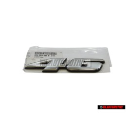 VW Originale LT46 Lato Logo Emblema Simbolo Cromo - 2D0853686B Z10