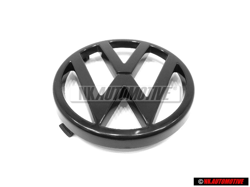VW Originale Fronte Logo Emblema Simbolo Nero - 165853601A