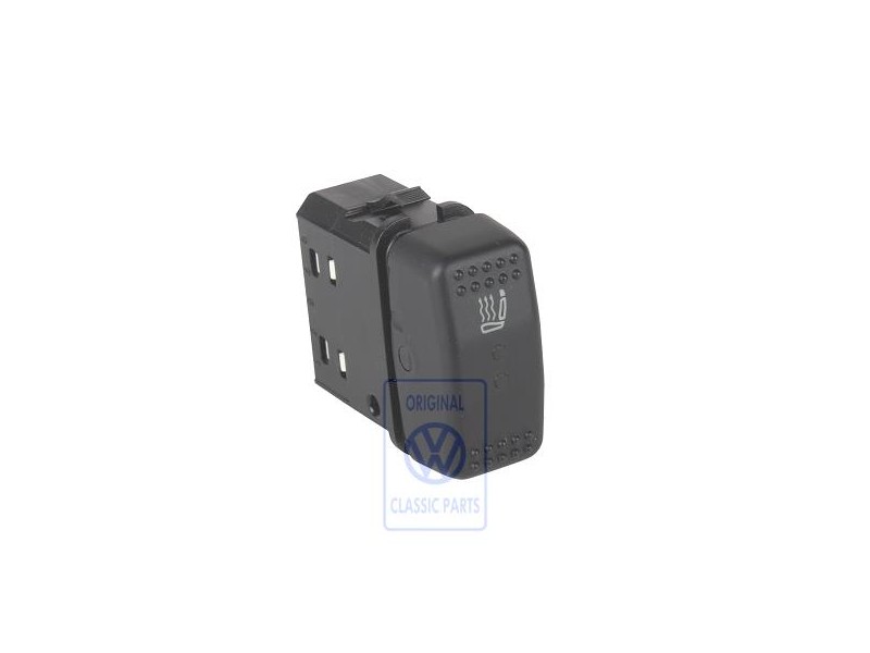 VW Originale Interrut. P. Riscaldam. Sedile Nero Satinato - 2D0959561E 01C