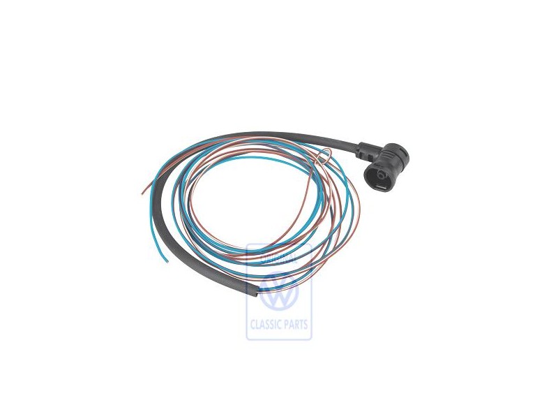 VW Originale Scatola Presa Tonda Con Cavo - 2D0971989N