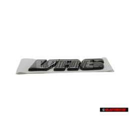 VW Originale VR6 Posteriore Logo Emblema Scritta Cromo - 3A0853675