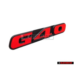 VW Originale G40 Fronte Logo Emblema Scritta Rosso - 871853679D