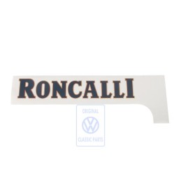VW Originale Scritta Pellicola Blu/Rosso/Oro - 2K5853685 WL4