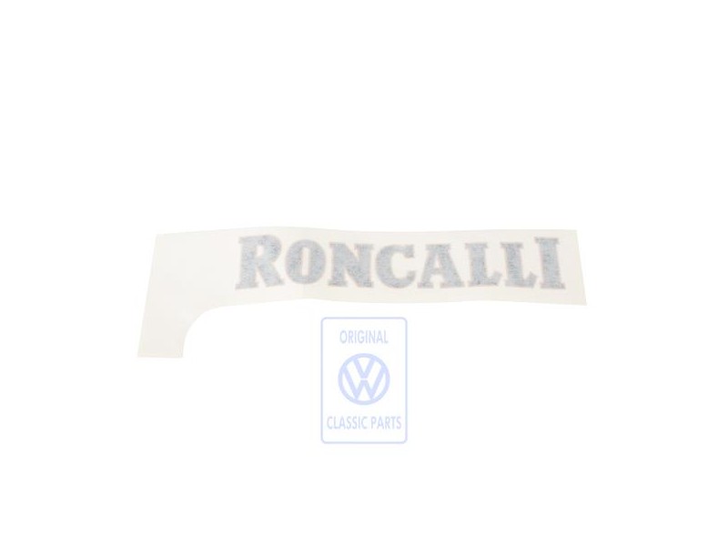 VW Originale Scritta Pellicola Blu/Rosso/Oro - 2K5853686 WL4