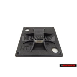 VW Originale Piastra Di Fissaggio Del Serracavi (Autoadesivo) - 000971010A