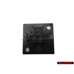 VW Originale Piastra Di Fissaggio Del Serracavi (Autoadesivo) - 000971010A