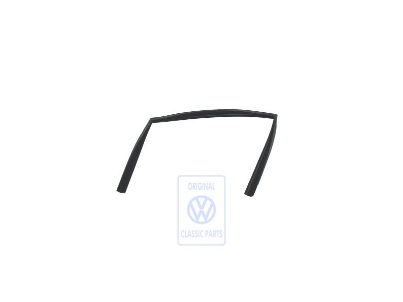 VW Originale Guida Del Finestrino Nero Satinato - 323839439H 01C