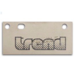 VW Originale Scritta Pellicola Nero Satinato - 323853750C 4AT