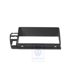 VW Originale Mascherina Nero Satinato/Basalto - 323857059 QS3