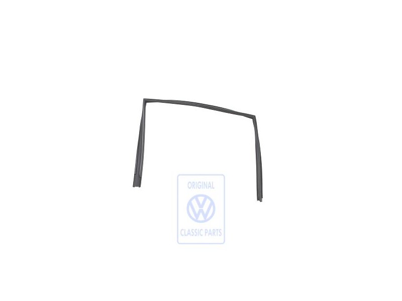 VW Originale Guida Del Finestrino Nero Satinato - 331839439E 01C