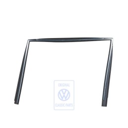 VW Originale Guida Del Finestrino Nero Satinato/Cromo - 331839440E HU1