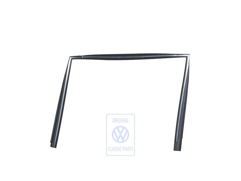 VW Originale Guida Del Finestrino Nero Satinato/Cromo - 331839440E HU1