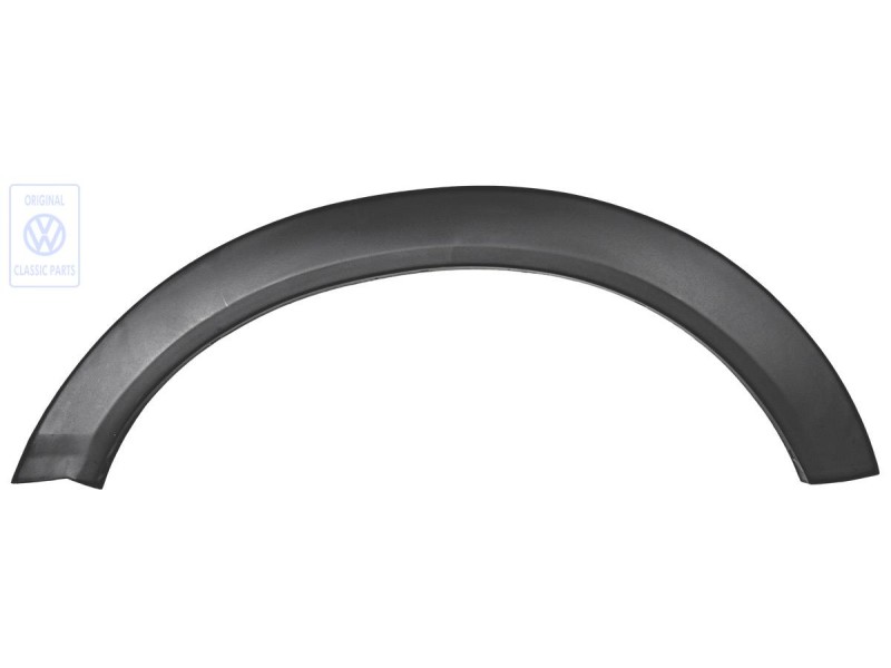 VW Originale Copertura Per Passaggio Ruota Grigio Nero - 331853818B 2BC
