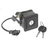 VW Originale Pulsante Con Cilindretto Serratura - 357827571G