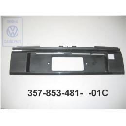 VW Originale Cornice Per Targa Nero Satinato - 357853481 01C