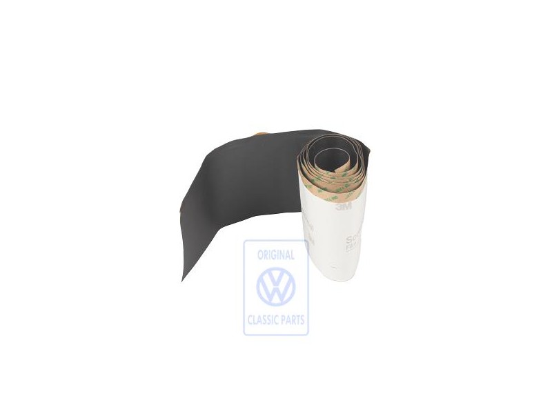 VW Originale Foglio Protett. Per Longarina Nero Satinato - 357853805B 6DA