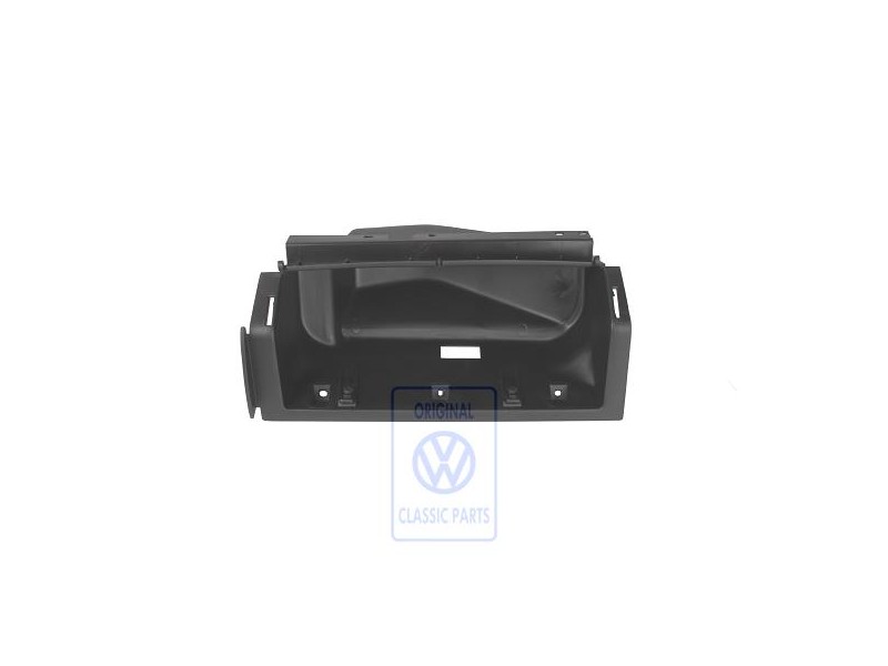 VW Originale Cassetto Portaoggetti Nero Satinato - 357857101E 01C
