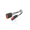 VW Originale Fibbia Cintura Doppia - 357857739D