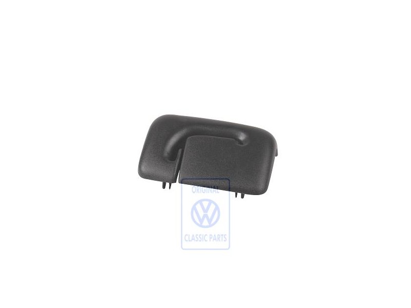 VW Originale Guida Cintura Di Sicurezza Nero Satinato - 357857830 01C